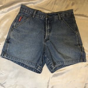 Vintage union bay high waisted denim shorts